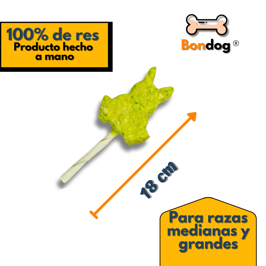 Premio en forma de paleta de conejo (twist incluido) 1 kg