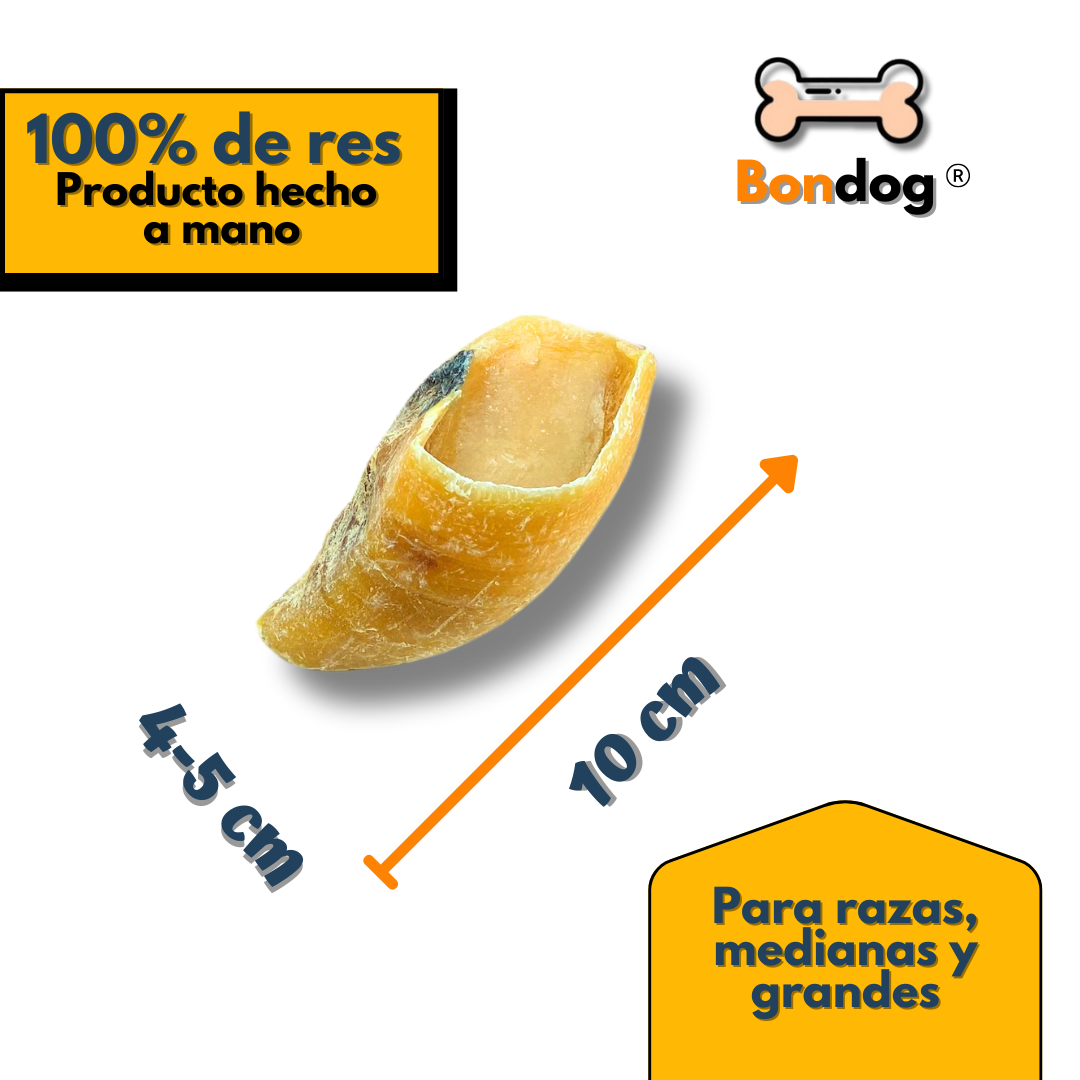 Pezuñas de res para perro (300 gramos)