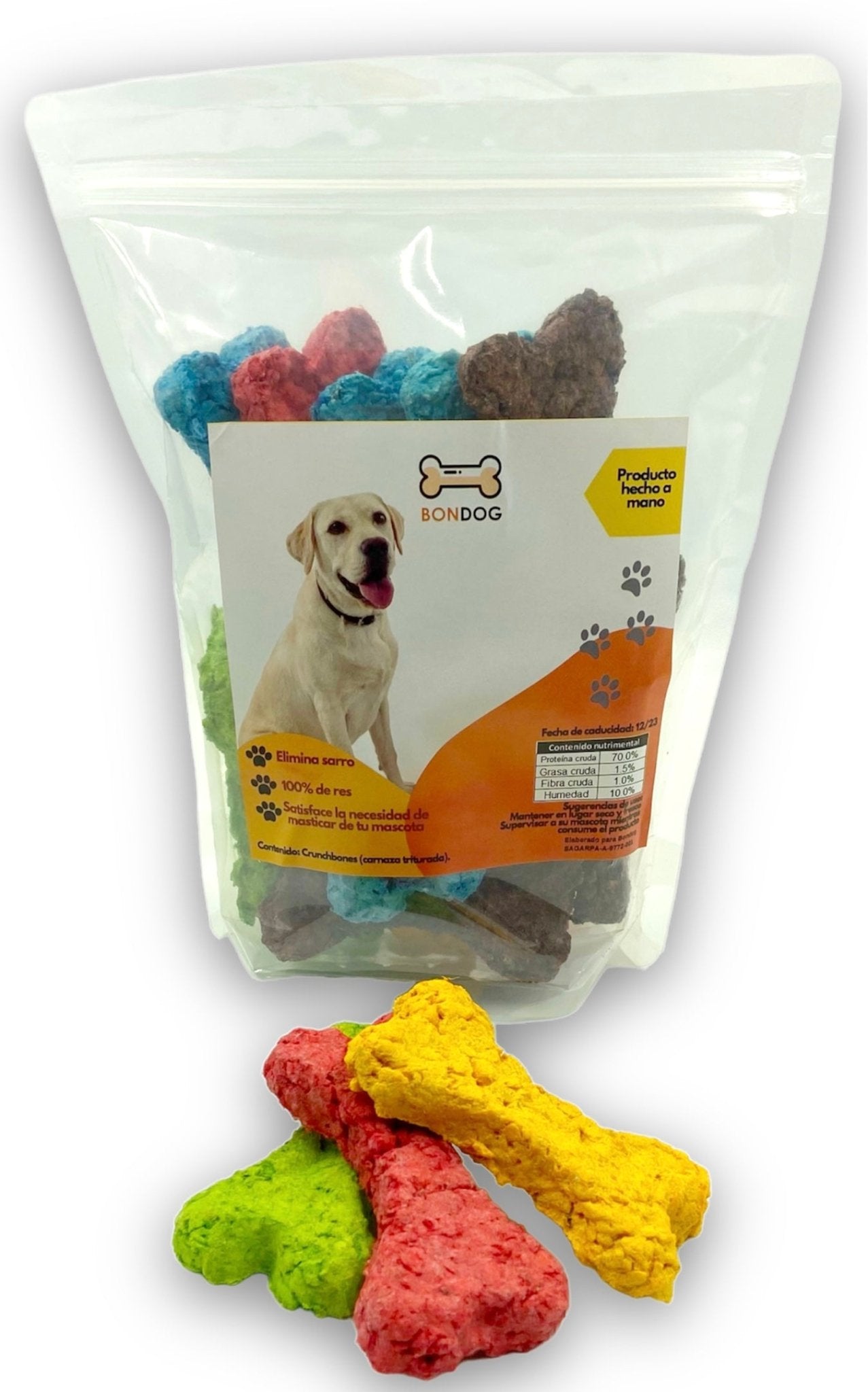 Crunchbones premios para perritos senior (36 piezas) - Bondogmx