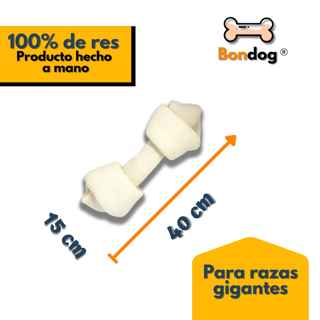 Hueso para razas gigantes (40 cm - 1 pieza) - Bondogmx