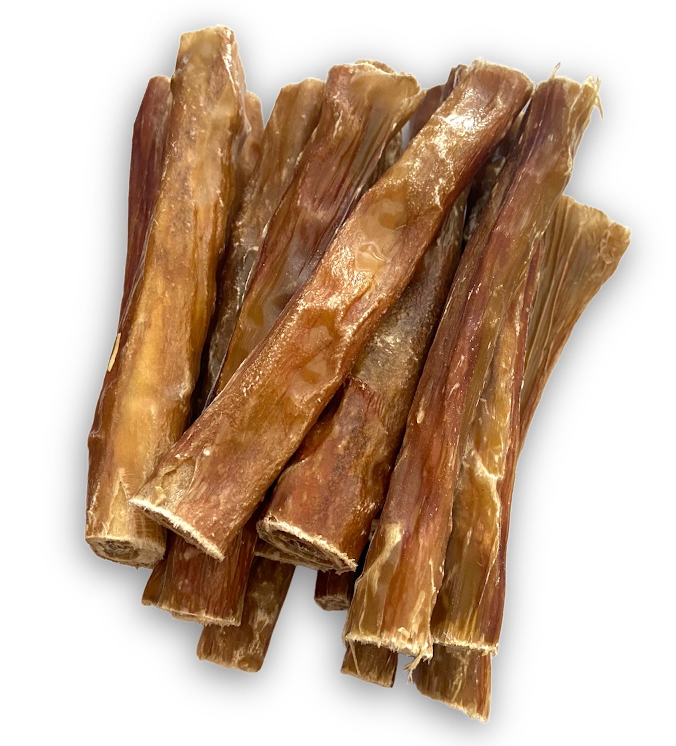Rollitos de esófago de res 200g para razas medianas, grandes y gigantes (6 piezas) - Bondogmx