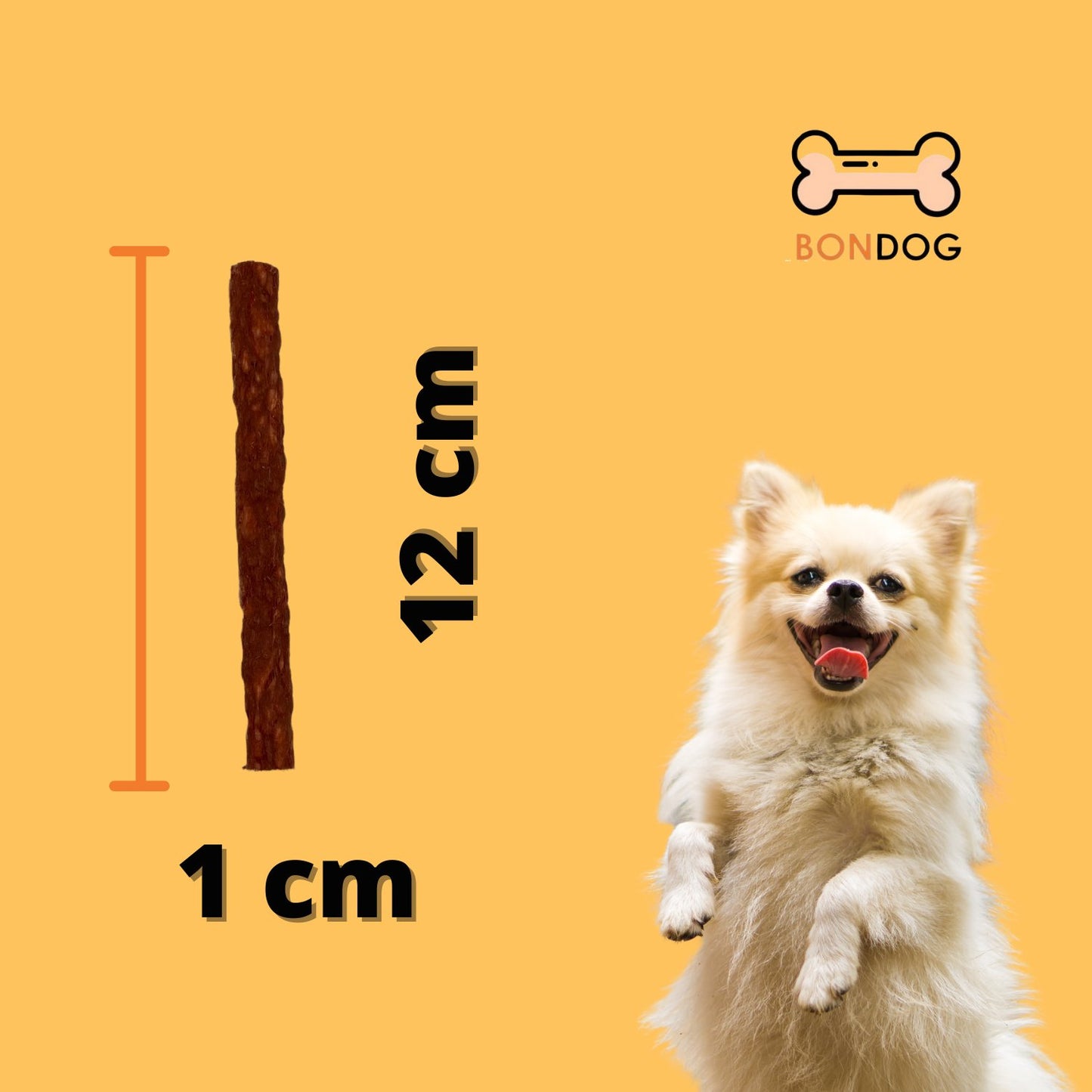 Stick sabor natural para todas las razas (110 piezas) - Bondogmx