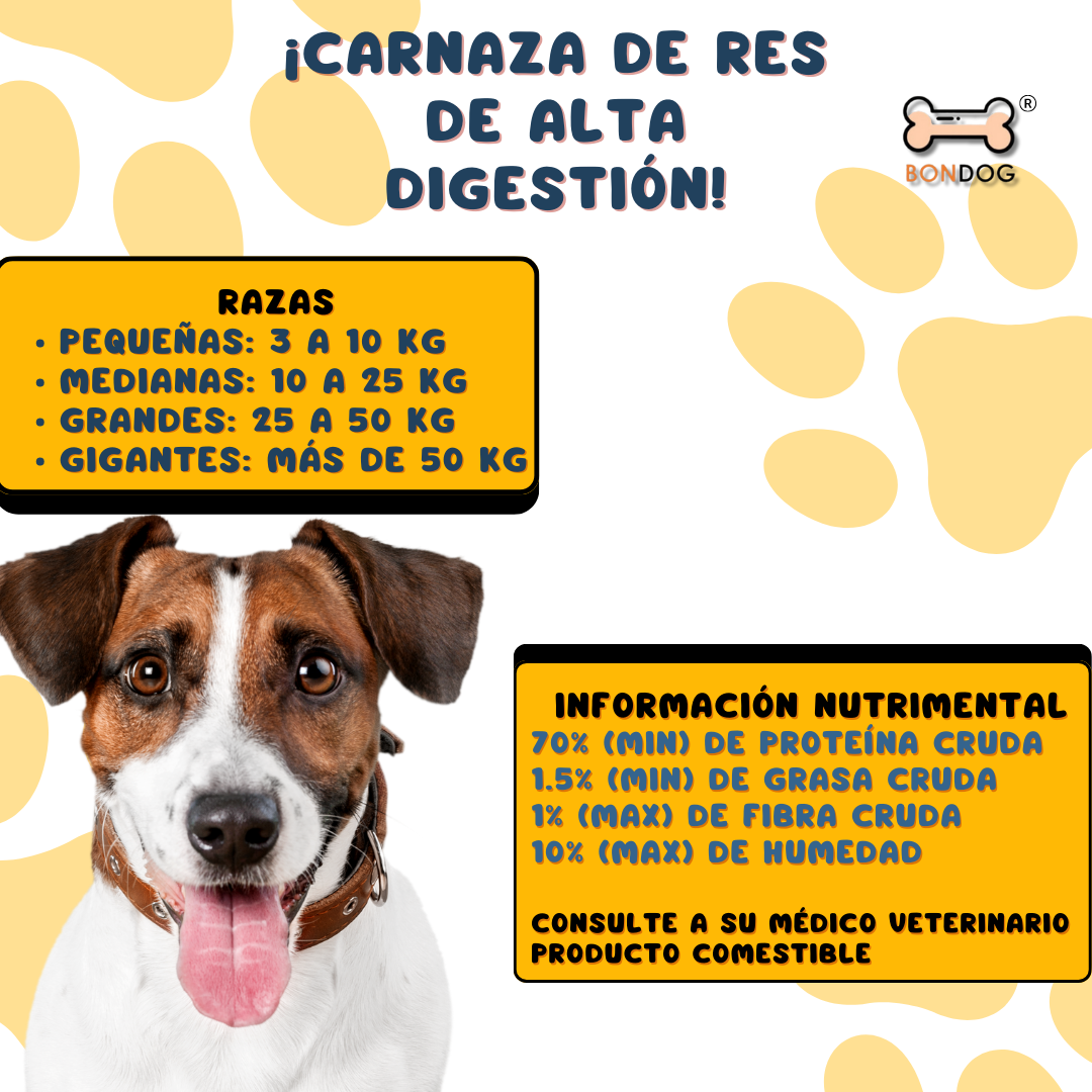 Huellitas para razas medianas/grandes 1 kg