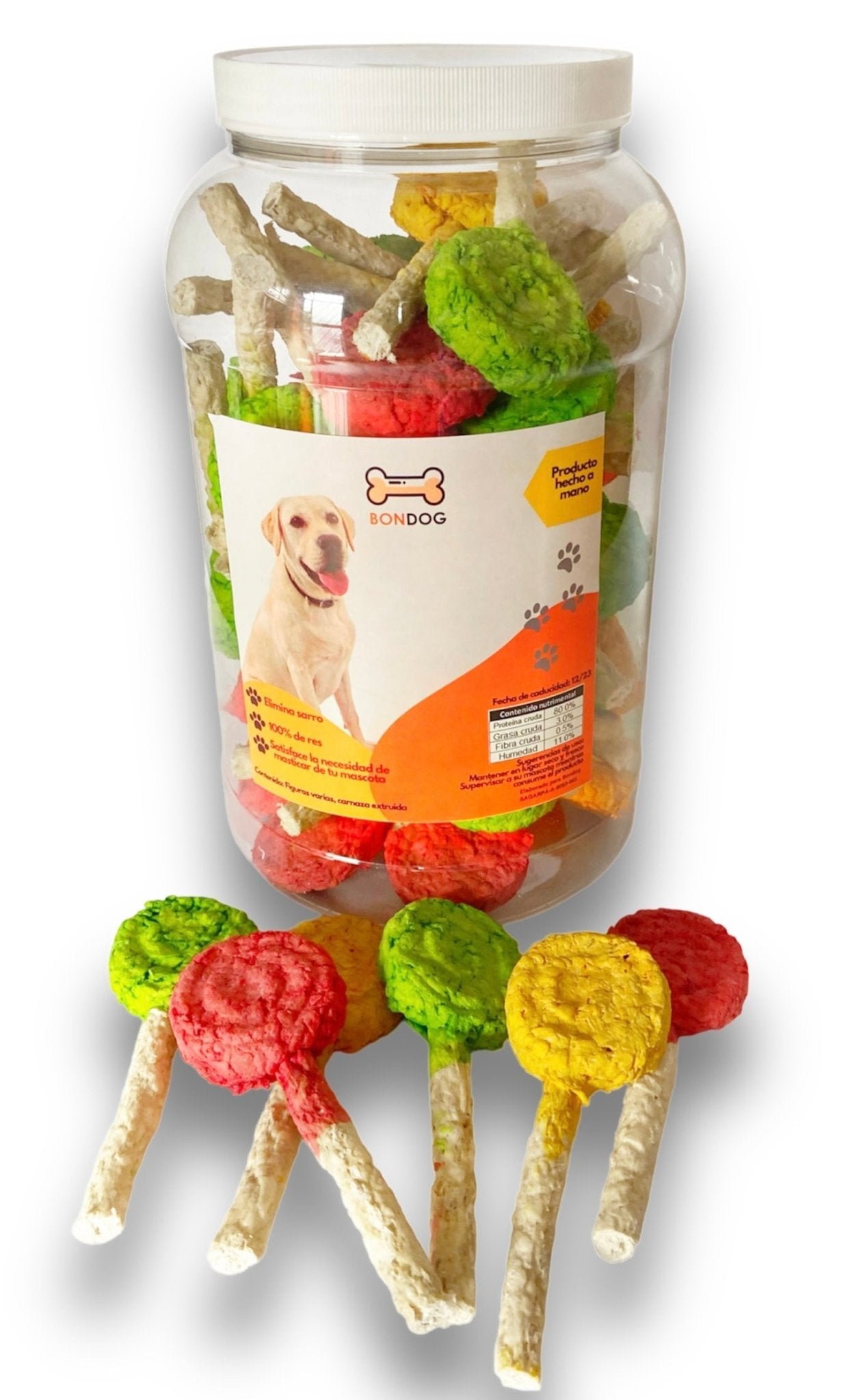 Paletas, premios para todas las razas 1 kg - Bondogmx