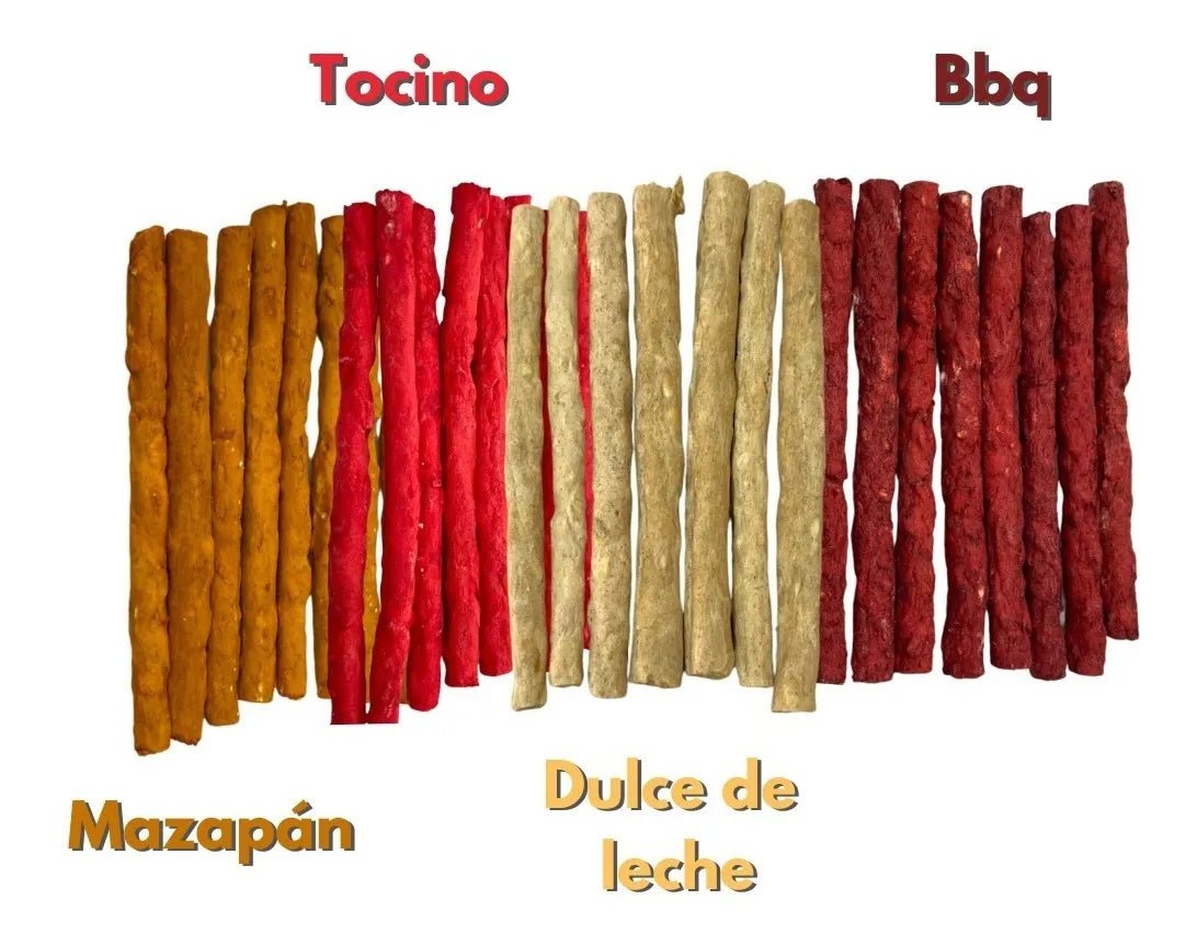 Sticks de sabores todas las razas (90 piezas), premios para todas las razas - Bondogmx